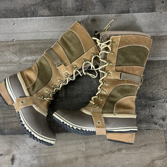 Sorel Conquest Carly Tall Winter Snow Boots - Picture 7 of 10